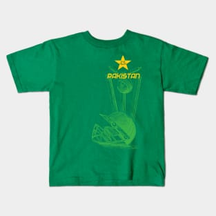 Pakistan Cricket Fan Memorabilia Kids T-Shirt